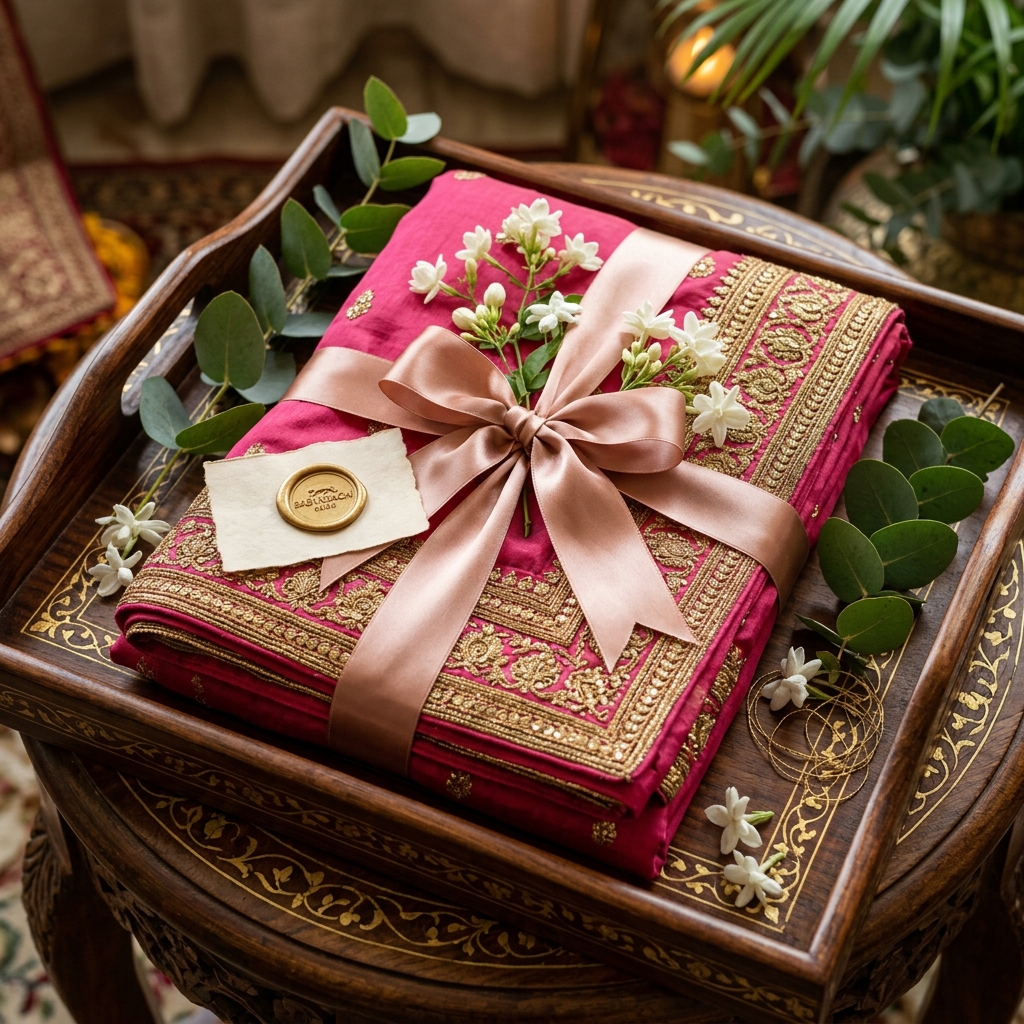 Bridal Saree Presentation