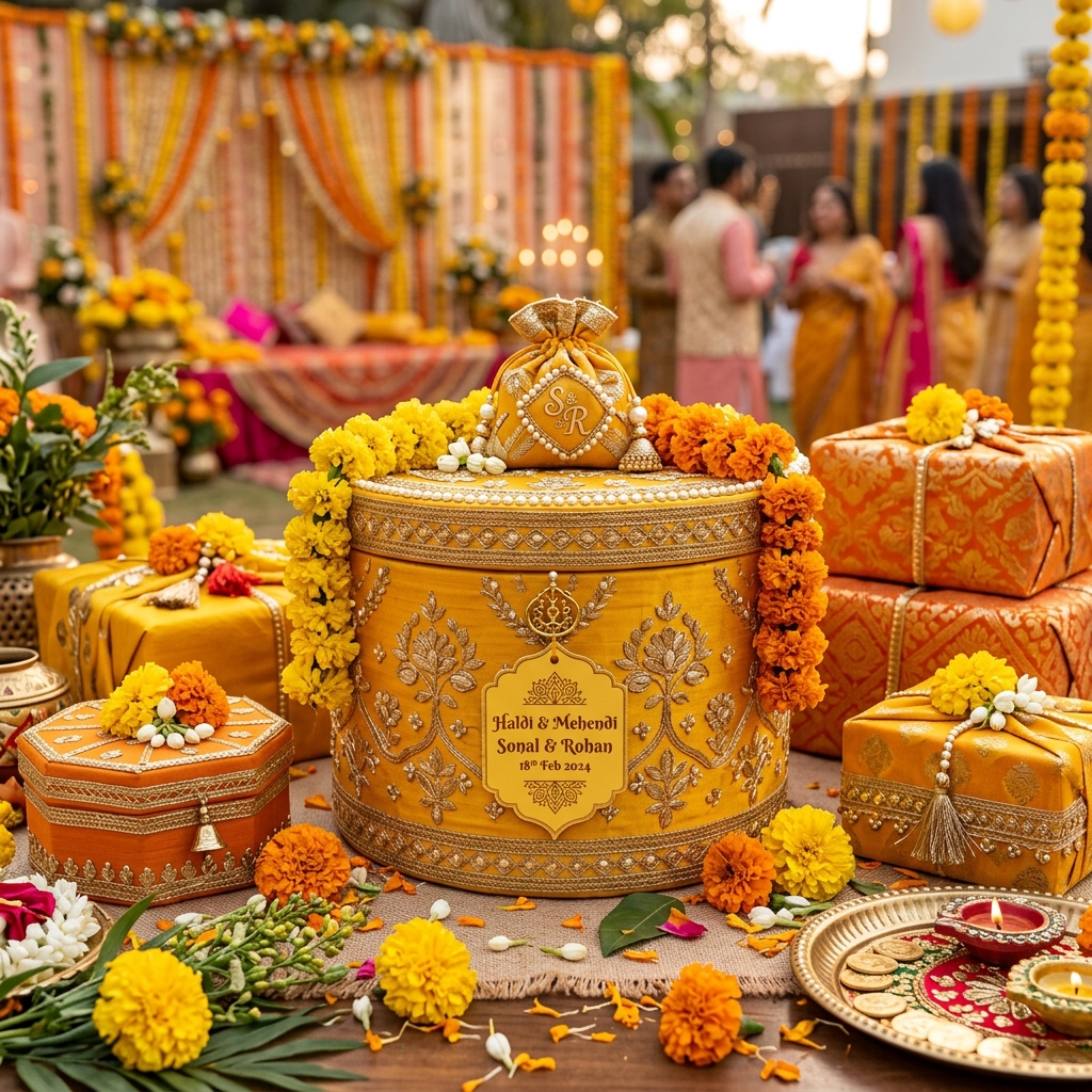 Haldi & Mehendi Packaging